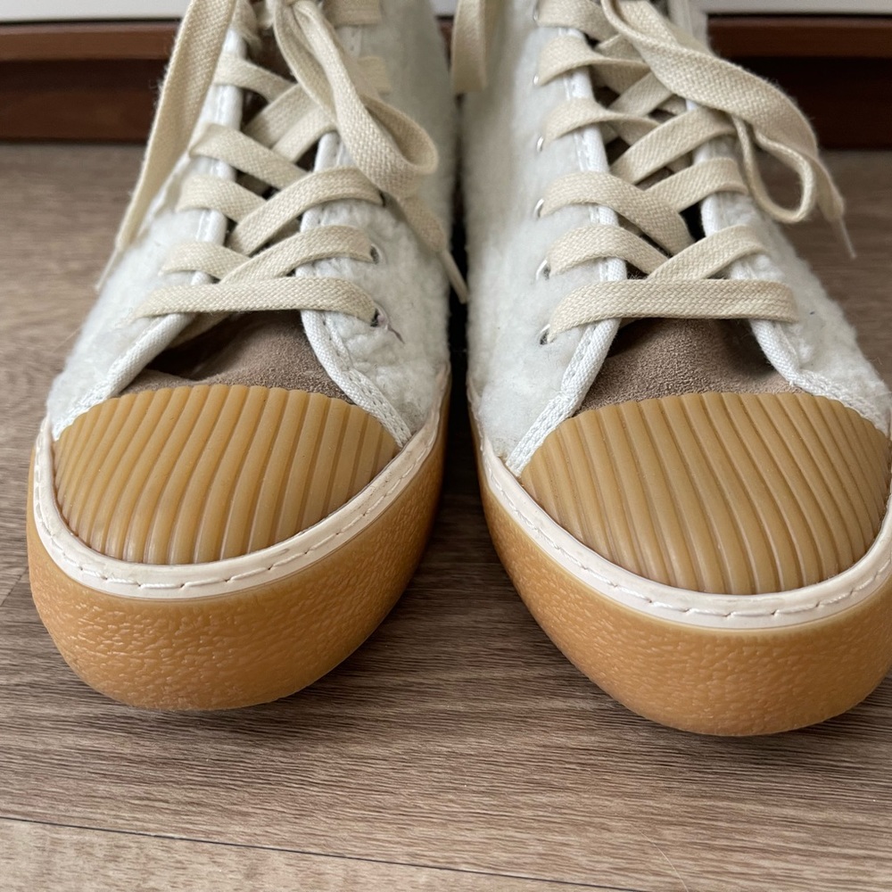 ISABEL MARANT White Benkeen Sneakers high-top - Picture 12 of 14